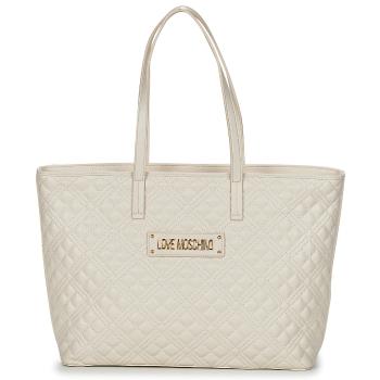 Love Moschino  QUILTED BAG JC4166  Veľká nákupná taška/Nákupná taška Béžová