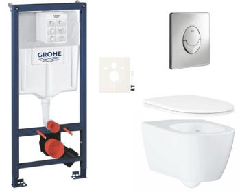 Závesný wc set do ľahkých stien / predstenová montáž GROHE Essence SIKOGRSESSA