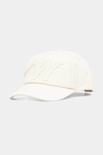 Čiapka Weekend Max Mara RUGIADA béžová farba, s nášivkou, 2525576054600