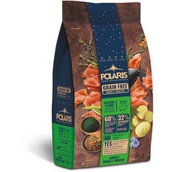 Polaris bezobilné granule s čerstvým mäsom Adult Small Breed s lososom a jahňacím 5 kg (5999566110610)