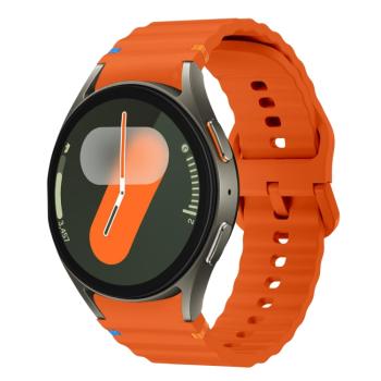 WAVE Silikónový remienok pre Samsung Galaxy Watch 7 (40mm / 44mm) oranžový