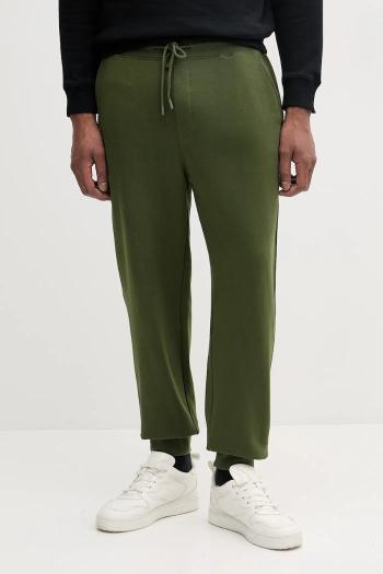 Bavlnené tepláky United Colors of Benetton jednofarebné, 342ZUF01B