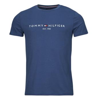 Tommy Hilfiger  LOGO TEE  Tričká s krátkym rukávom Modrá