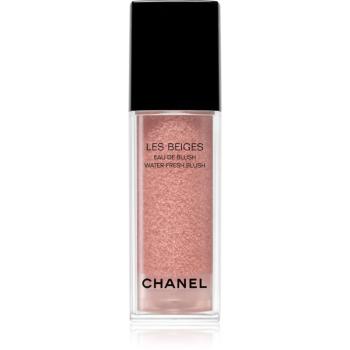 Chanel Les Beiges Water-Fresh Blush tekutá lícenka s pumpičkou odtieň Light Pink 15 ml