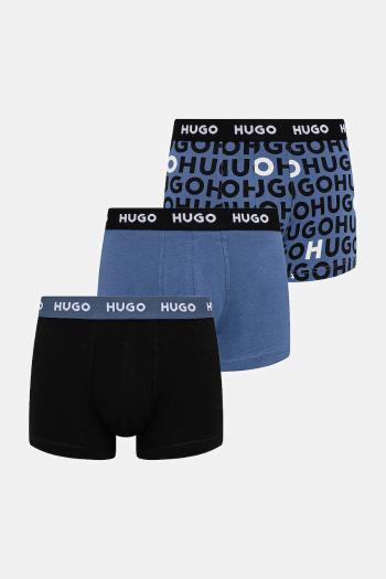 Boxerky HUGO 3-pak čierna farba, 50532550
