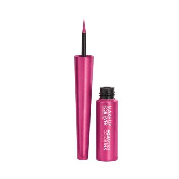 Make Up For Ever Tekuté očné linky Aqua Resist Color Ink (Eyeliner) 2 ml 10 Pink Blaze