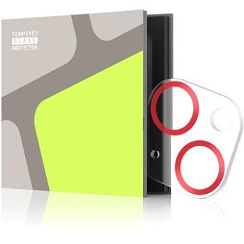 Tempered Glass Protector na iPhone 14/14 Plus, 3D Glass, červená (TGR-IP14-RD)