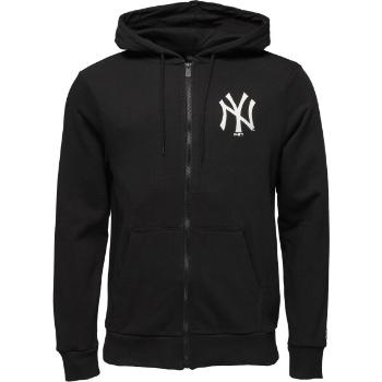 New Era MLB ESSENTIALS FZ HOODY NEYYAN Pánská mikina, černá, velikost