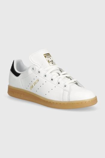 Detské kožené tenisky adidas Originals STAN SMITH biela farba, IH5352