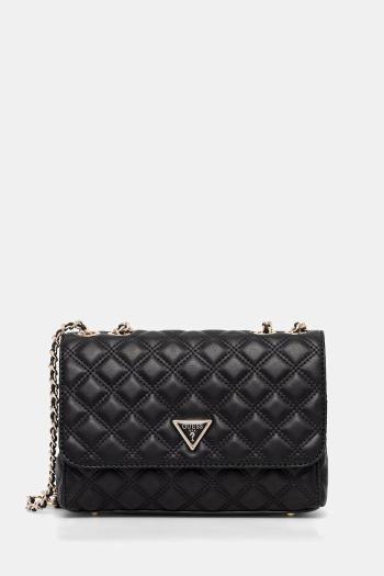 Kabelka Guess GIULLY čierna farba, HWQG96 73200