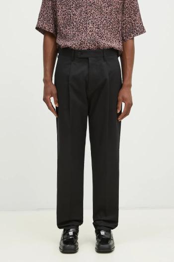 Nohavice Paul Smith pánske, čierna farba, priliehavé, M1R-408Z-P01934