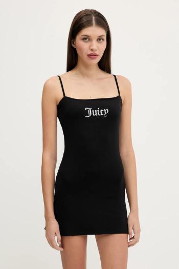 Šaty Juicy Couture HAYLEY MINI DRESS čierna farba, mini, priliehavé, JCWED225304