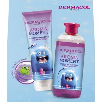 Dermacol Aroma Moment Plummy Monster darčeková sada pre deti Plum