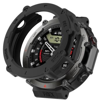 TPU HALF COVER Obal pre Amazfit T-Rex Ultra čierny