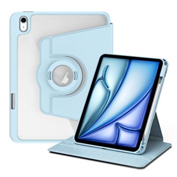 CRYSTAL FLEXI 2v1 Zaklápacie puzdro pre Apple iPad Air 11 2025 / Air 11 2024 svetlomodré