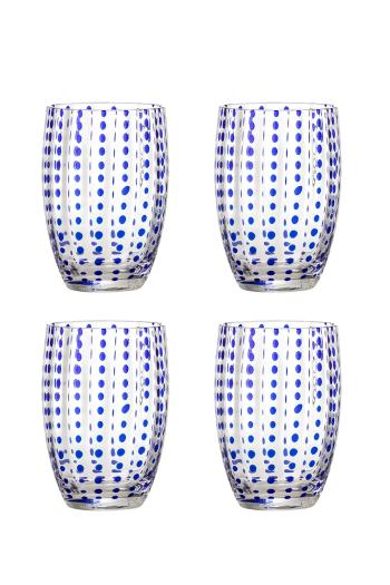 Bloomingville pohár szett Brinley 350 ml 4 db