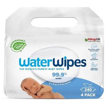 Waterwipes 100 % BIO odbúrateľné obrúsky 4× 60 ks (5099514400135)