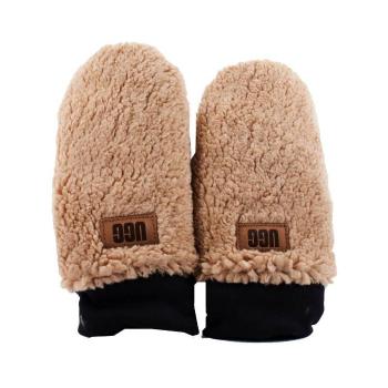 UGG  W SHERPA MITTEN W LOGO TAPE  Rukavice