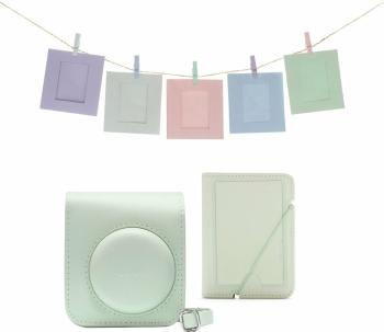 Fujifilm Instax Mini 12 Accessory Kit Green Puzdro na kameru