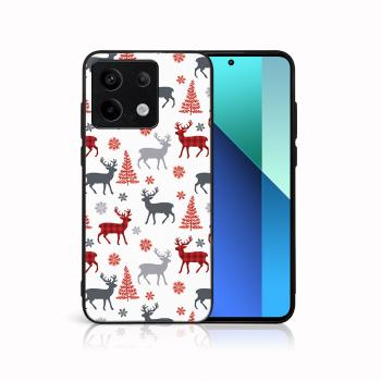 MY ART Kryt s vianočným dizajnom Xiaomi Redmi Note 13 5G DEER (068)