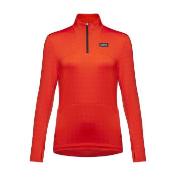 Tricou de ciclism cu mânecă lungă - EVERYDAY THERMO 1/4-ZIP WMN