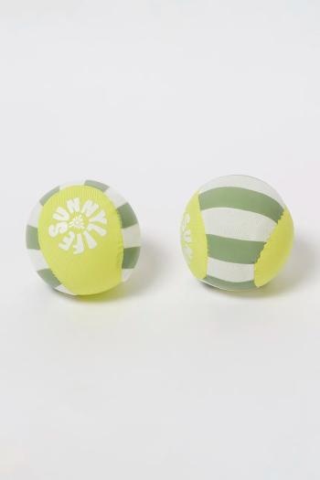 Plážová lopta SunnyLife Skim Ball Set Tides Out Citrus 2-pak viac farieb