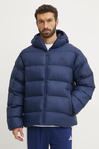 Bunda adidas Originals Commercial Puff pánska, tmavomodrá farba, zimná, IY3397