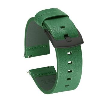 BStrap Fine Leather remienok na Garmin Venu 2, green (SSG023C0208)