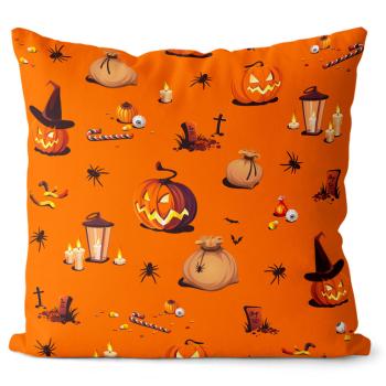 Vankúš Halloween vzor 1 (Velikost polštáře: 40 x 40 cm)
