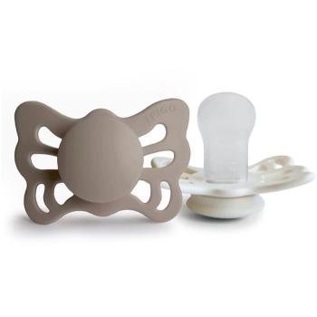 FRIGG Butterfly Size 1:0-6 months cumlík Portobello/Cream 2 ks