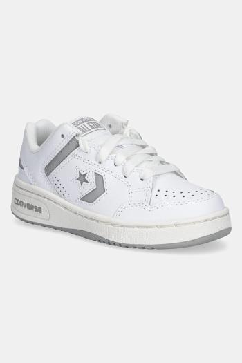 Detské kožené tenisky Converse Weapon biela farba, A11463C
