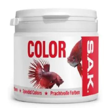 SAK color krmivo pre akváriové ryby, veľkosť 3 - 150ml