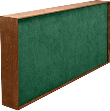 Mega Acoustic FiberExcellent120 Alder/Green Absorpčný drevený panel