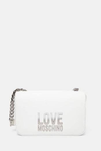 Kabelka Love Moschino biela farba, JC4254PP0MKD0100