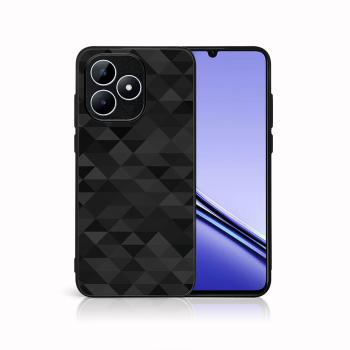 MY ART Ochranný kryt pre Realme Note 50 BLACK TRIANGLES (232)