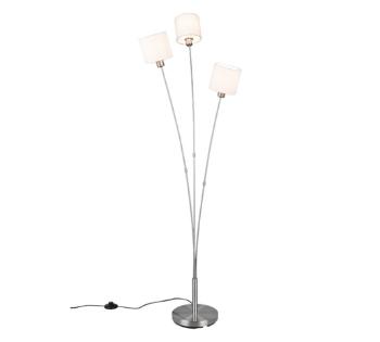 Stojaca lampa Reality Tommy nikel R46333901