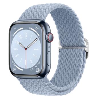 BStrap Elastic Nylon remienok na Apple Watch 42/44/45mm, rock cyan (SAP013C51)