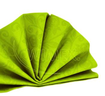 PREMIUM Dekor-R szalvéta sárgás - zöld 40 x 40 cm [50 db]