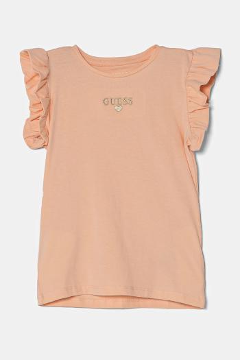 Detské tričko Guess oranžová farba, K5RI26 K6YW4