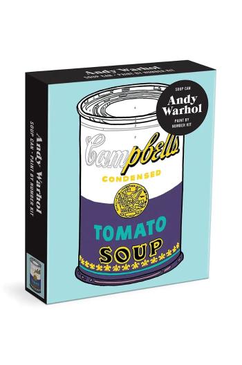 Sada maľovania podľa čísel Galison Andy Warhol Soup Can