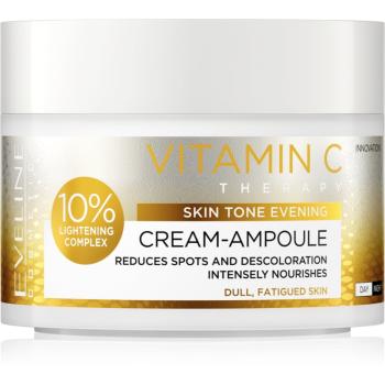 Eveline Cosmetics Cream-Ampoule Vitamin C intenzívny krém redukujúci začervenanie pleti 50 ml