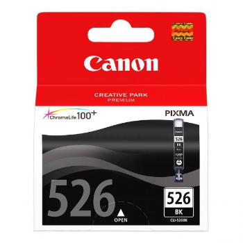 Canon originál ink CLI526BK, black, 9ml, 4540B001, Canon Pixma  MG5150, MG5250, MG6150, MG8150, čierna