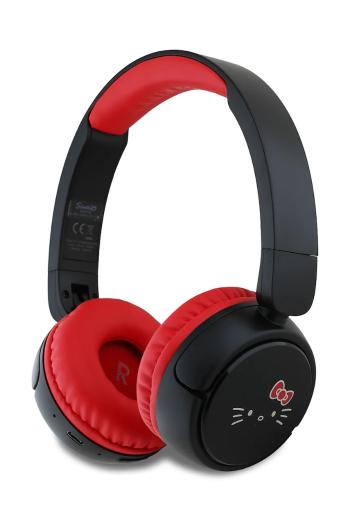 Bezdrôtové slúchadlá Hello Kitty HKOBHV6ROKFR čierna farba