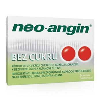 NEO-ANGIN bez cukru 24 pastiliek