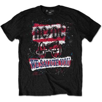 AC/DC tričko We Salute You Stripe  one_size