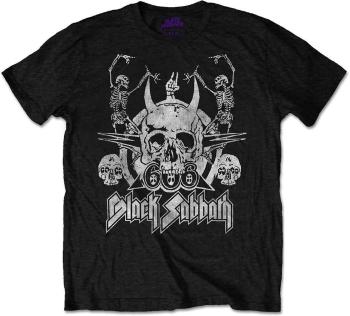 Black Sabbath Tričko Dancing Unisex Black XL