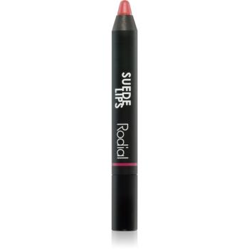 Rodial Suede Lips matný rúž v ceruzke odtieň Black Berry 2,4 g