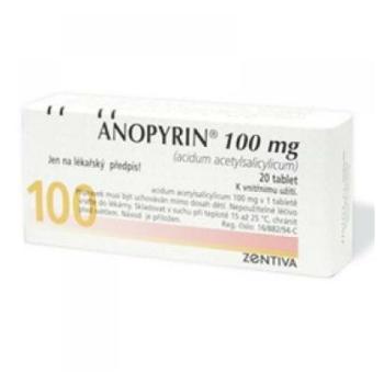 ANOPYRIN 100 mg 28 tabliet