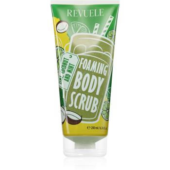 Revuele Foaming Body Scrub Lime, Coconut and Mint telový peeling 200 ml