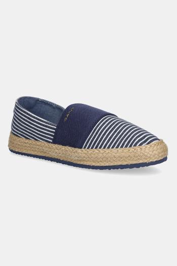 Espadrilky Gant Raffiaville tmavomodrá farba, 30568944.G917